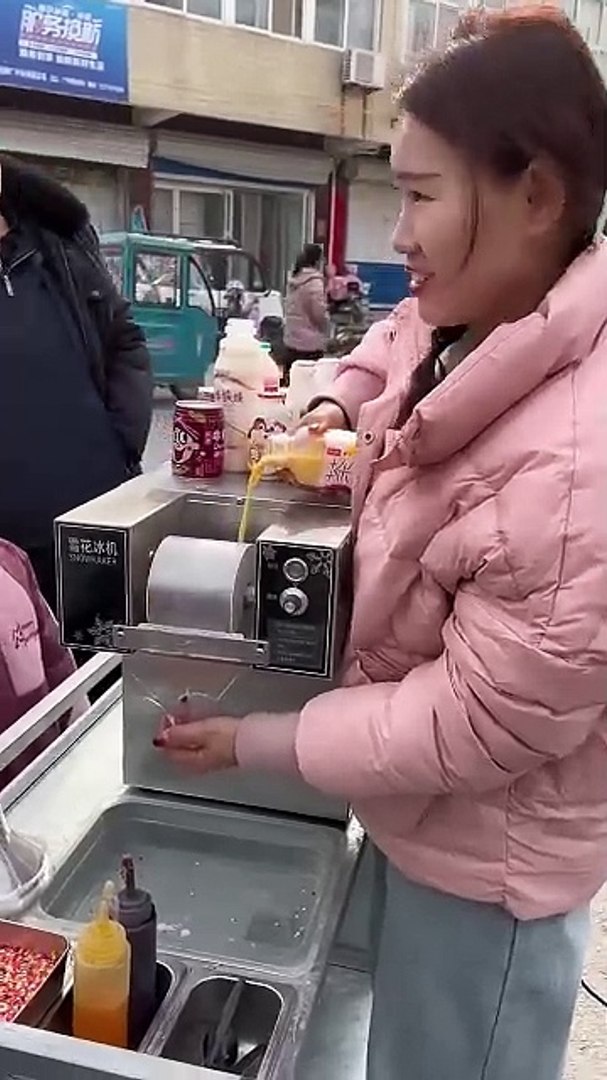 🥰 Satisfying with street food 🥳 #streetfood #satisfying #satisfyingvideo