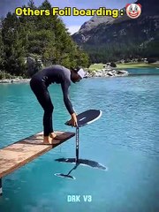 Others Foil Boarding Vs This Man ☠️ #shorts