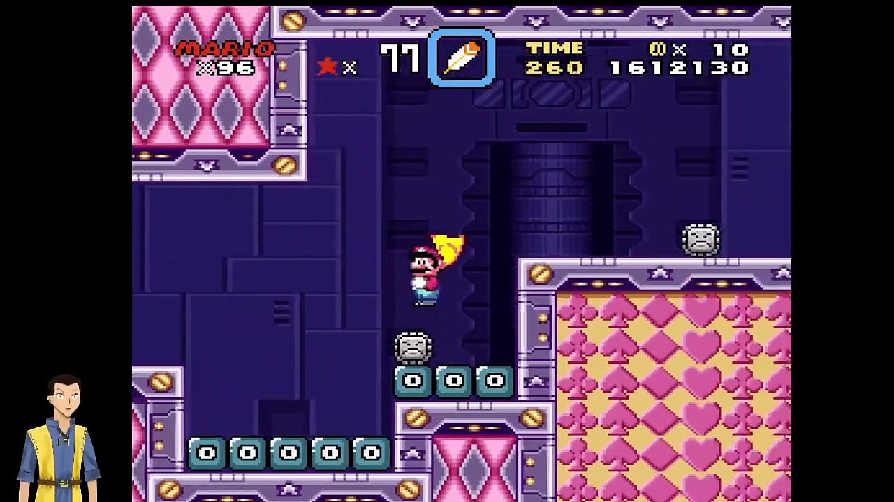 Super Mario World MegaMan Anniv. hack day 15 Nearly done but missing a Switch hmm?....