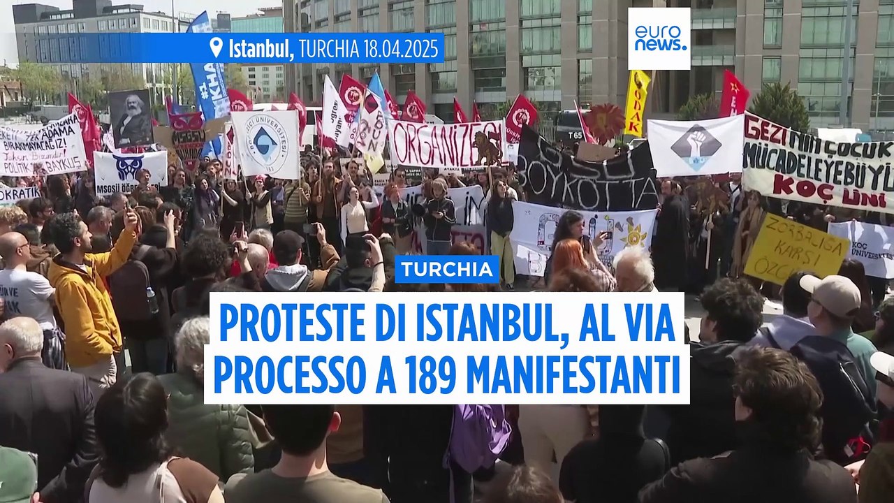 Turchia: circa duecento studenti e giornalisti a processo per le proteste di Istanbul