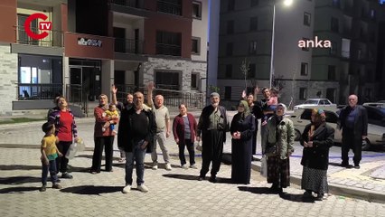 Osmaniye'de TOKİ'den konutlarını teslim alarak taşınan yurttaşlar Suyumuz akmıyor, şu an bir damla suyumuz yok