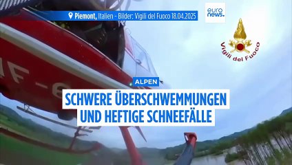 Schwere Unwetter in Norditalien: Mindestens drei Tote