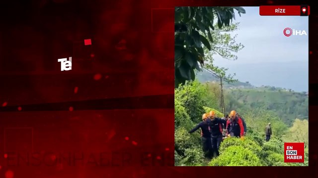 Rize’de teleferik teline takılarak düşen şahıs hayatını kaybetti