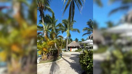 Lola Lolita disfruta de playas paradisíacas en República Dominicana