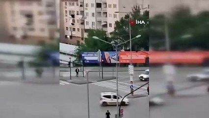 Bursa'da trafiği felç eden kavga!