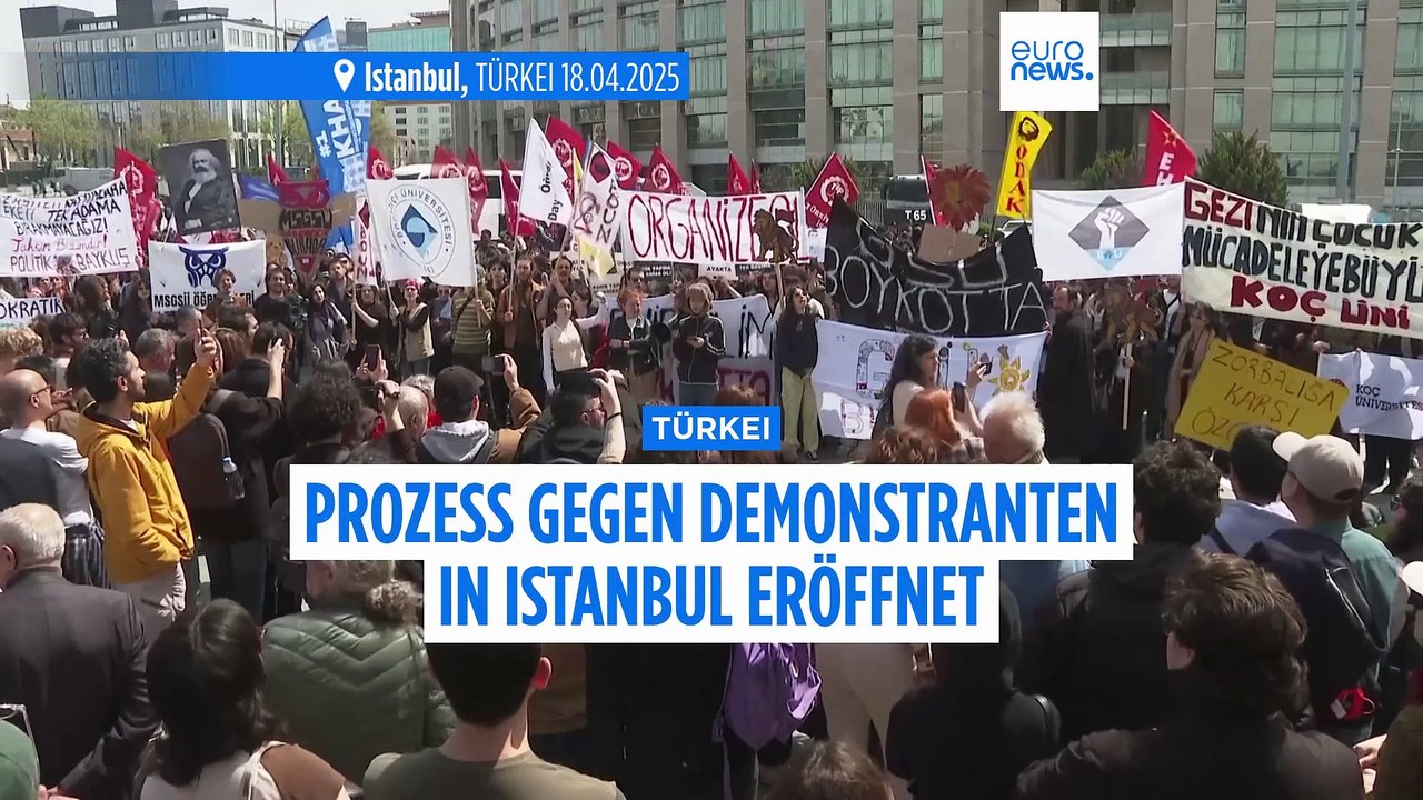 Prozess gegen Demonstranten in Istanbul eröffnet