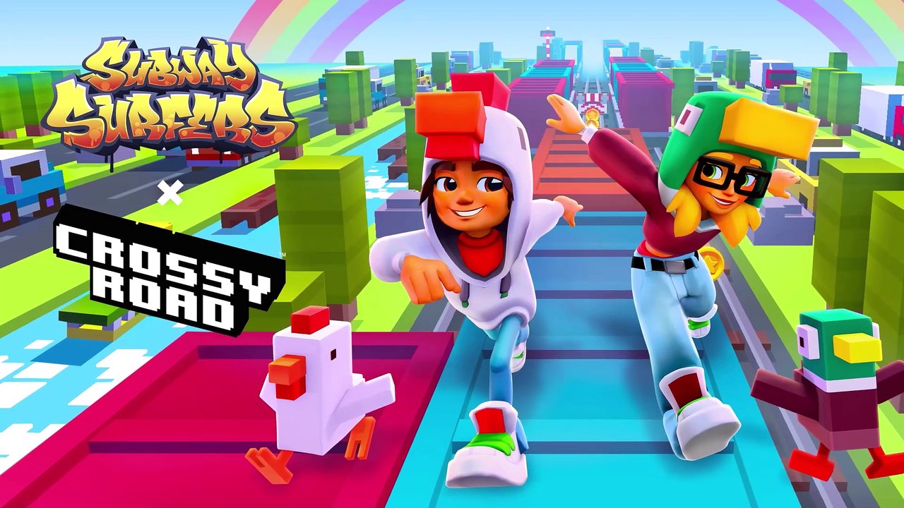 Subway Surfer to Crossy Road  |  Crossy Road to Subway Surfer