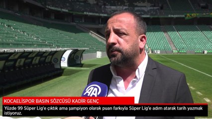 Kocaelispor'dan iddialı açıklama! 'Korkulu rüyaları olacağız'