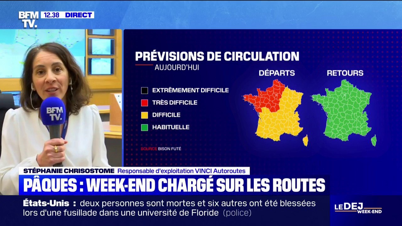 Pâques: week-end chargé sur les routes