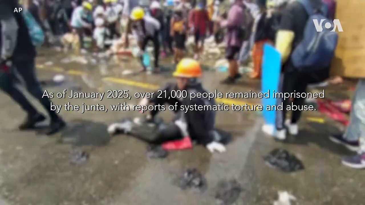 Fleeing Myanmar