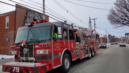 Hanover Area Fire & Rescue Santa Parade