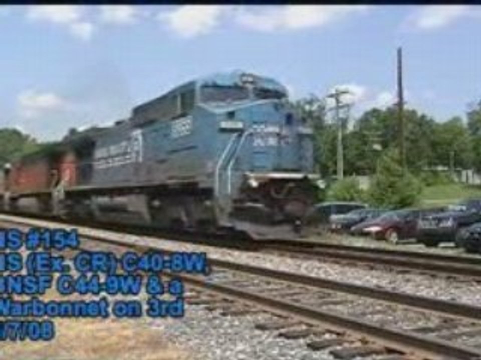 NS #154 W/Conrail & BNSF Power