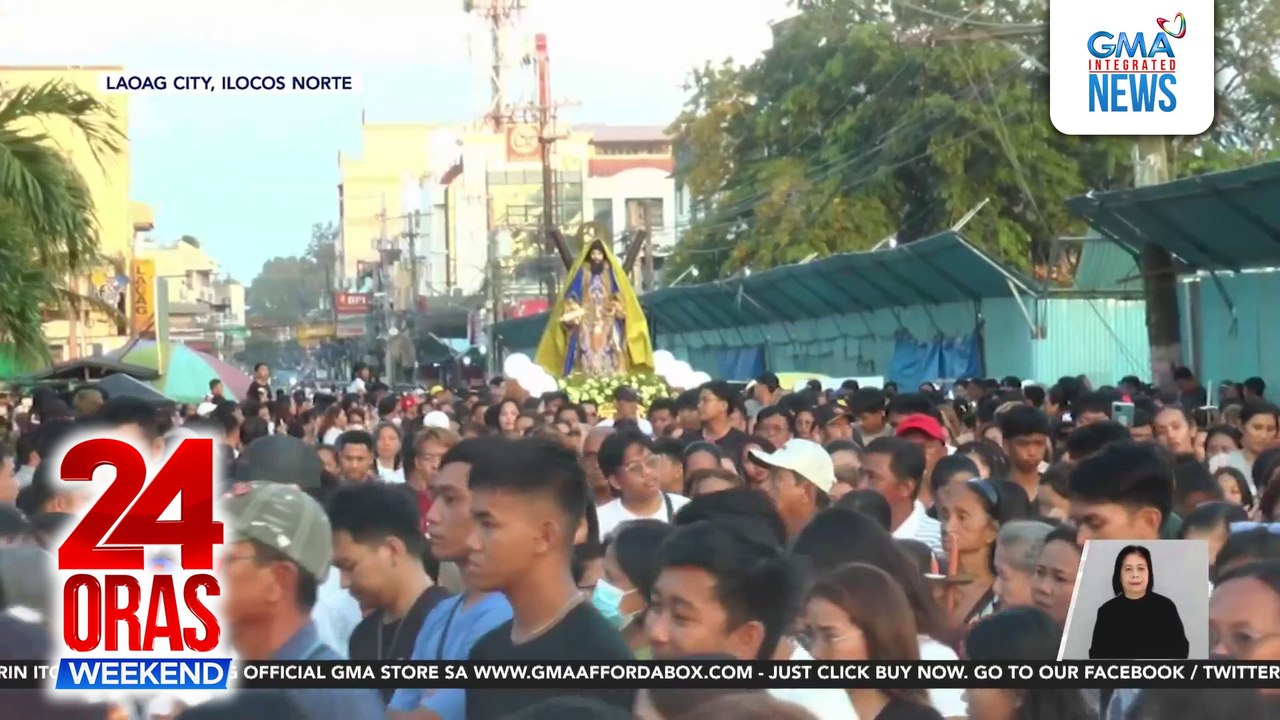 Iba't ibang prusisyon, idinaos sa ilang bahagi ng bansa nitong Biyernes Santo | 24 Oras Weekend
