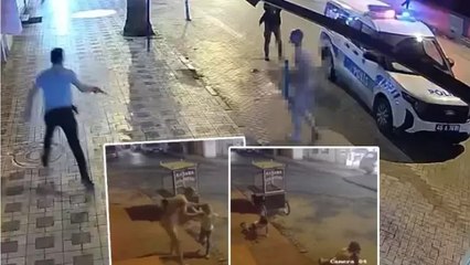 Sokakta ortasında eşini öldürdü, 8 yaşındaki kızını defalarca bıçakladı