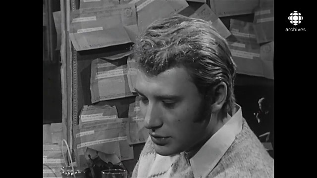 Johnny Hallyday - Interview exclusive (05 avril 1966) | RDI Canada – Avant son concert à Montréal