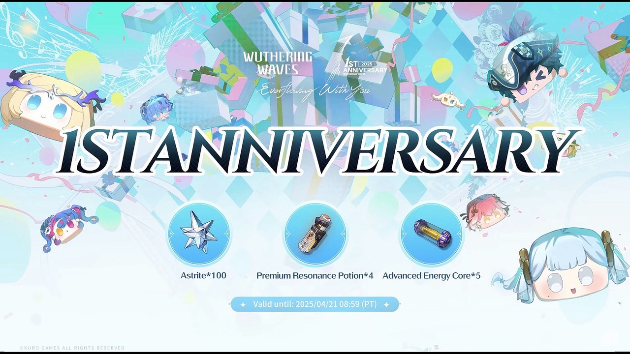 2.3 Livestream Codes (Wuthering Waves)