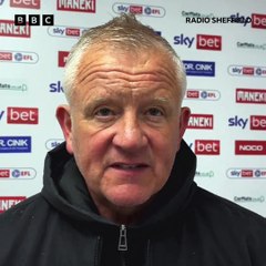 Chris Wilder on Sheffield United victory against Cardiff City