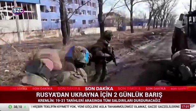 Rusya'dan Ukrayna için 2 günlük barış