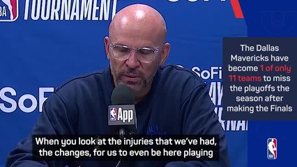 Kidd proud of his Mavs' 'fight' as their season comes to a close