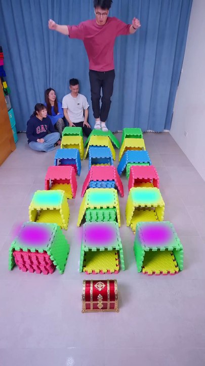 Lucky Box Jumping  Challenge_ 🦿💥📦😍🤣(1080P_HD)