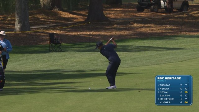 김시우, PGA REC 헤리티지 2R 공동 2위 도약 / YTN