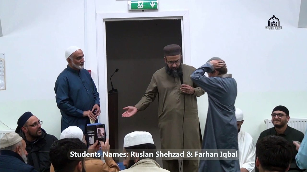 Ruslan Shehzad | Farhan Iqbal & 3 Sisters completed their Nazira Quran at our Centre | Gift Hampers for Hillview Students | Hillview Islamic & Education Centre | Glasgow | Scotland | 27th Night of Ramadan 1446 | Wednesday 26 March 2025