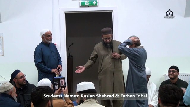 Ruslan Shehzad | Farhan Iqbal & 3 Sisters completed their Nazira Quran at our Centre | Gift Hampers for Hillview Students | Hillview Islamic & Education Centre | Glasgow | Scotland | 27th Night of Ramadan 1446 | Wednesday 26 March 2025