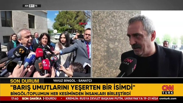 Yavuz Bingöl'den Sırrı Süreyya Önder açıklaması: Barışı görmeden gideceğine inanmıyorum