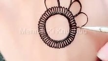 Latest mehndi tikki designs