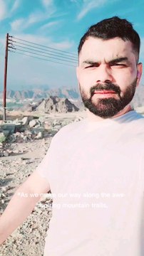 Beautiful Oman Al Bustan mountain! 🇴🇲⛰️ #Oman #Mountains #AlBustan #Travel #Nature