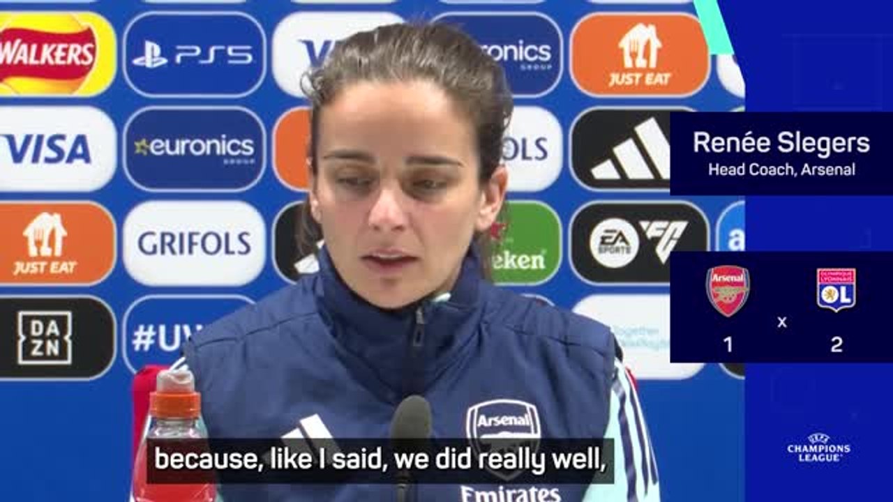 Slegers confident for Lyon second leg despite home defeat