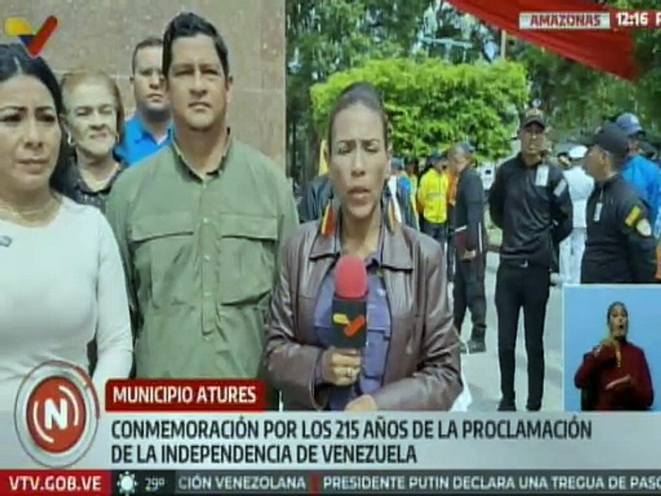 Amazonas | Realizan actos conmemorativos por los 215 años de la Proclamación de la Independencia