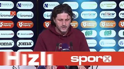 Fatih Tekke: "Olumlu tek şey 3 puan"