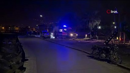 Balık tuttum diye sevinirken canından oldu