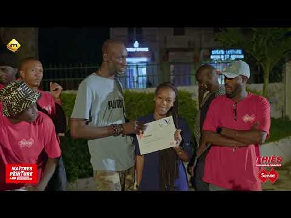 Les maîtres peintres avec Senac Peinture Sénégal avec Sanex et Ngagne - Thiès