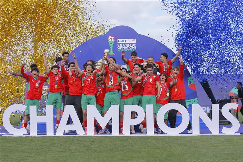AWARD CEREMONY Morocco are you’re 2025 AFCON U-17 Champions