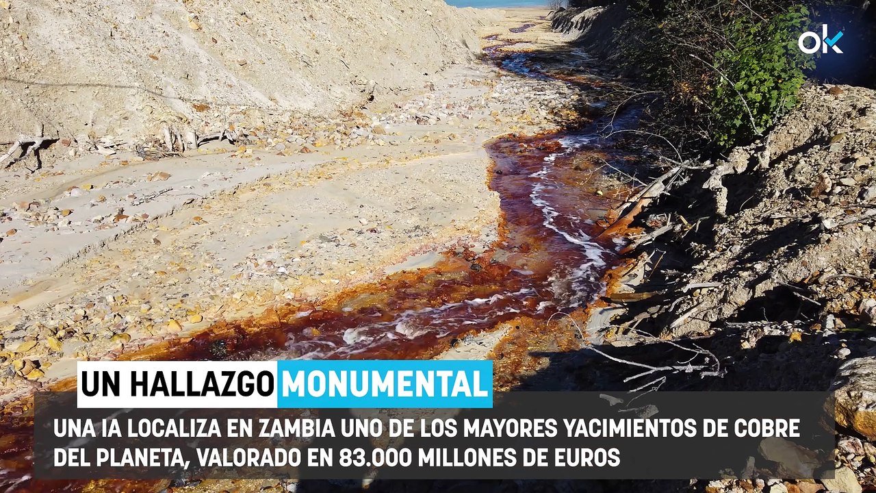 Hallazgo histórico valorado en 83.000 millones de euros: la IA encuentra uno de los mayores yacimientos de cobre del mundo