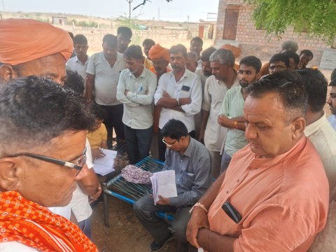 अ​धिकारी बोले- नलकूप, विद्युत मोटर व पाइप लाइन तत्काल ठीक कर पेयजल आपूर्ति सुचारु करें