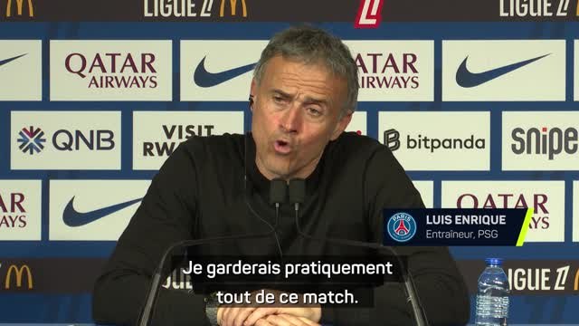 PSG - Luis Enrique : Il y avait tous les ingrédients pour que ce soit un mauvais match