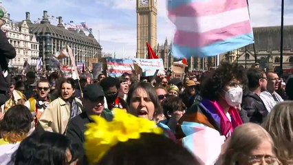 Thousands gather for emergency protest after gender ruling