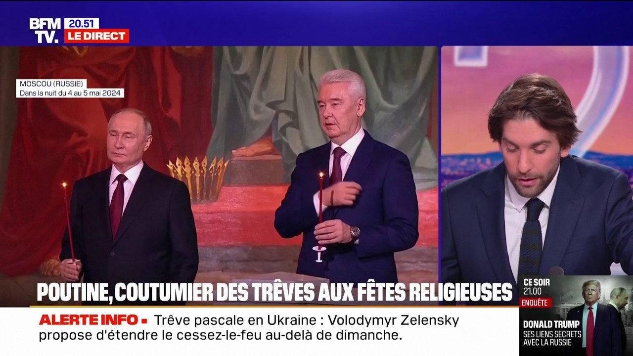 Trêve de Pâques: Vladimir Poutine va-t-il tenir parole?