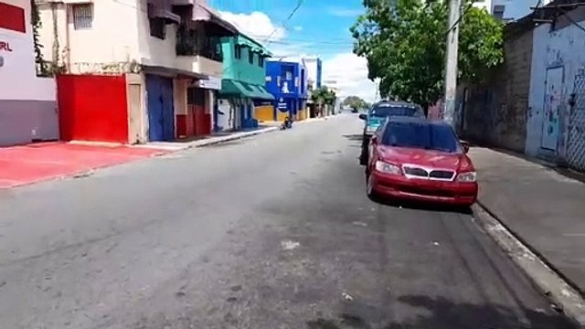 Sábado Santo calles de Santo Domingo se observan vacías