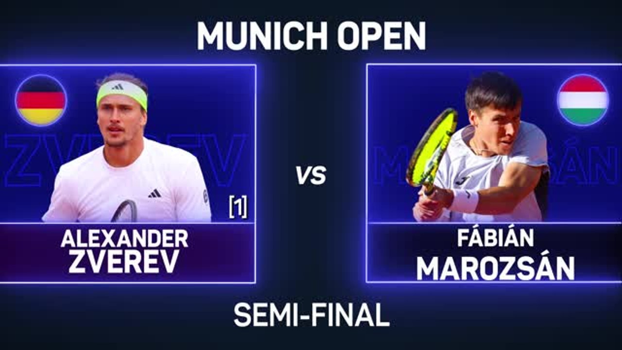 Zverev sets up birthday final in Munich