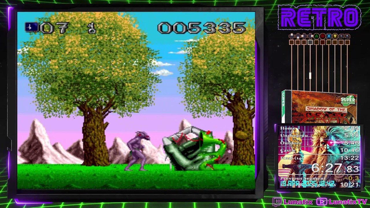 Shadow of the Beast - Speedrun PCE in 12m56