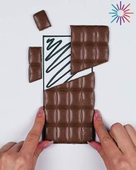 Sneak a bite with this chocolate hack 🍫😉