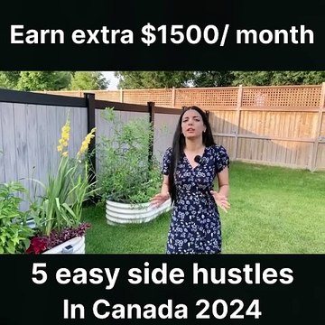 sandytalkscanada - Earn extra _1500 per month _ 5 Easy side hustles 🇨🇦 - 804256718547565(HD)