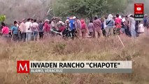 Invaden rancho Chapote en Álamo Temapache, Veracruz