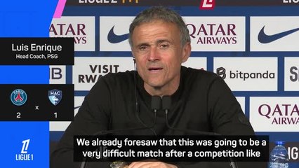 'I'll take anything' - Enrique pleased to see PSG win after 'draining' UCL week