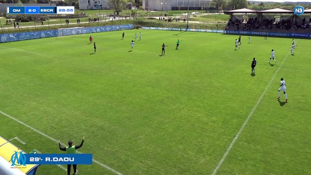 PRO 2 I OM 3-1 ES Cannet Rocheville : Les buts marseillais