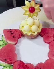 Salad carving | fruit carving | creative